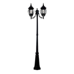 Oriel Lighting Exterior Posts Oriel Highgate Twin Black Tradtional Lights-For-You OL7669/2BK