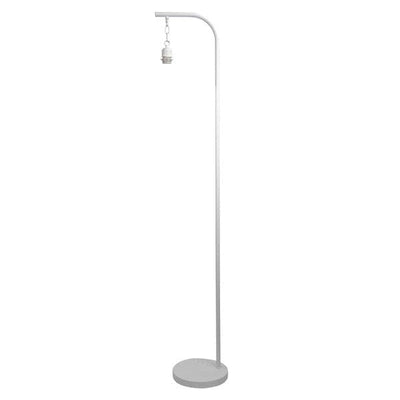 Oriel Lighting Floor Lamps Jess Floor Lamp Base Only 1Lt Lights-For-You OL93773WH 9324879221634