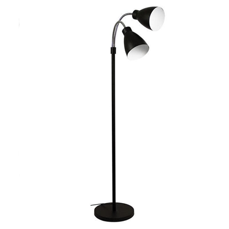 Oriel Lighting Floor Lamps Retro Twin Floor Lamp Lights-For-You OL91206GM 9324879208963