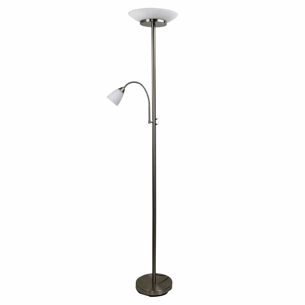 Oriel Lighting Floor Lamps Antique Brass Siena LED Floor Lamp Lights-For-You SL98599AB
