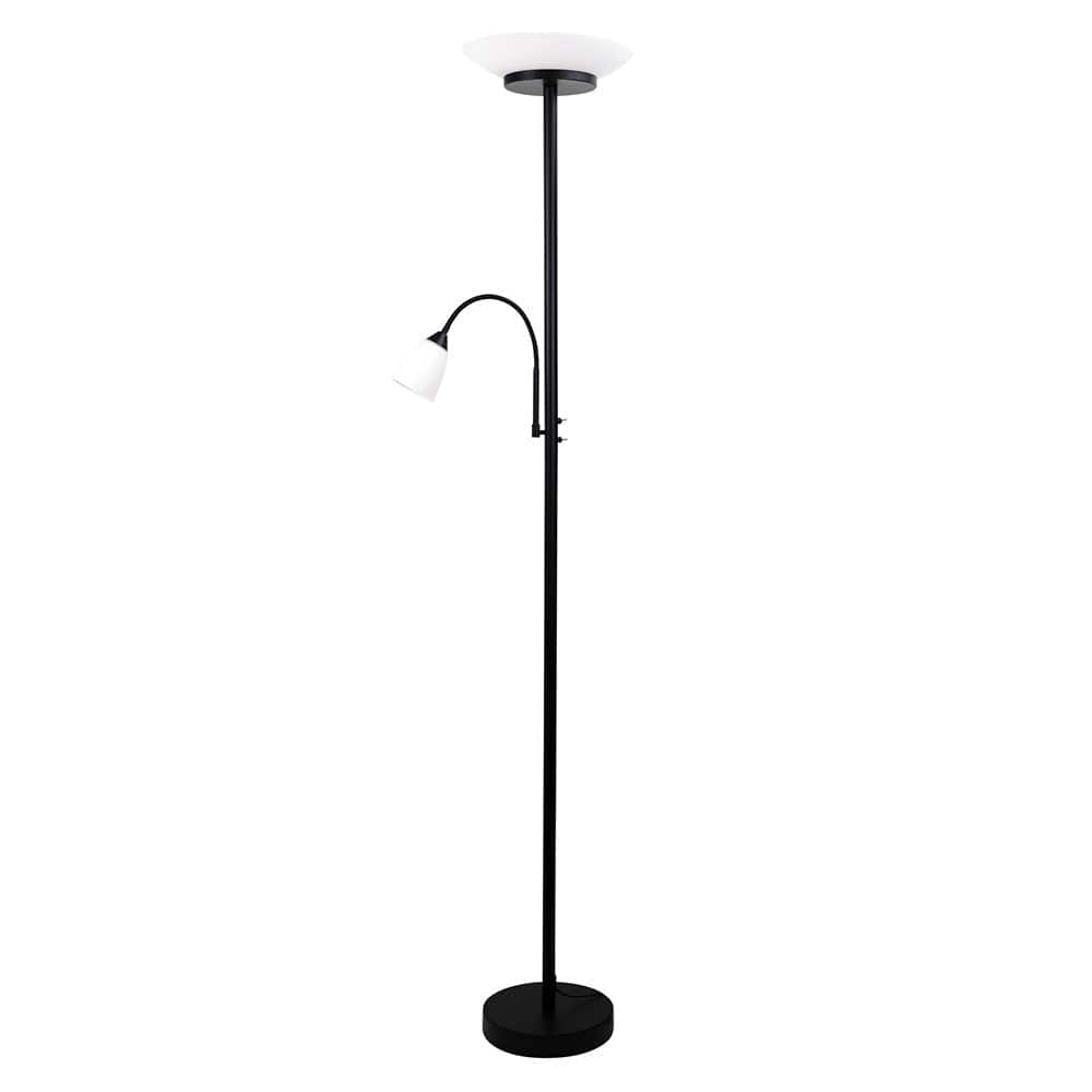 Oriel Lighting Floor Lamps Siena LED Floor Lamp Lights-For-You SL98599BK 9324879223089