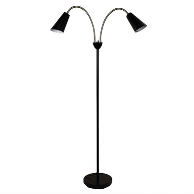 Oriel Lighting Floor Lamps Walt Twin Floor Lamp Lights-For-You SL98812BC 9324879221405