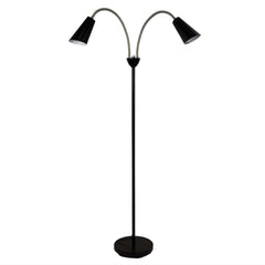 Oriel Lighting Floor Lamps Walt Twin Floor Lamp Lights-For-You SL98812BC 9324879221405