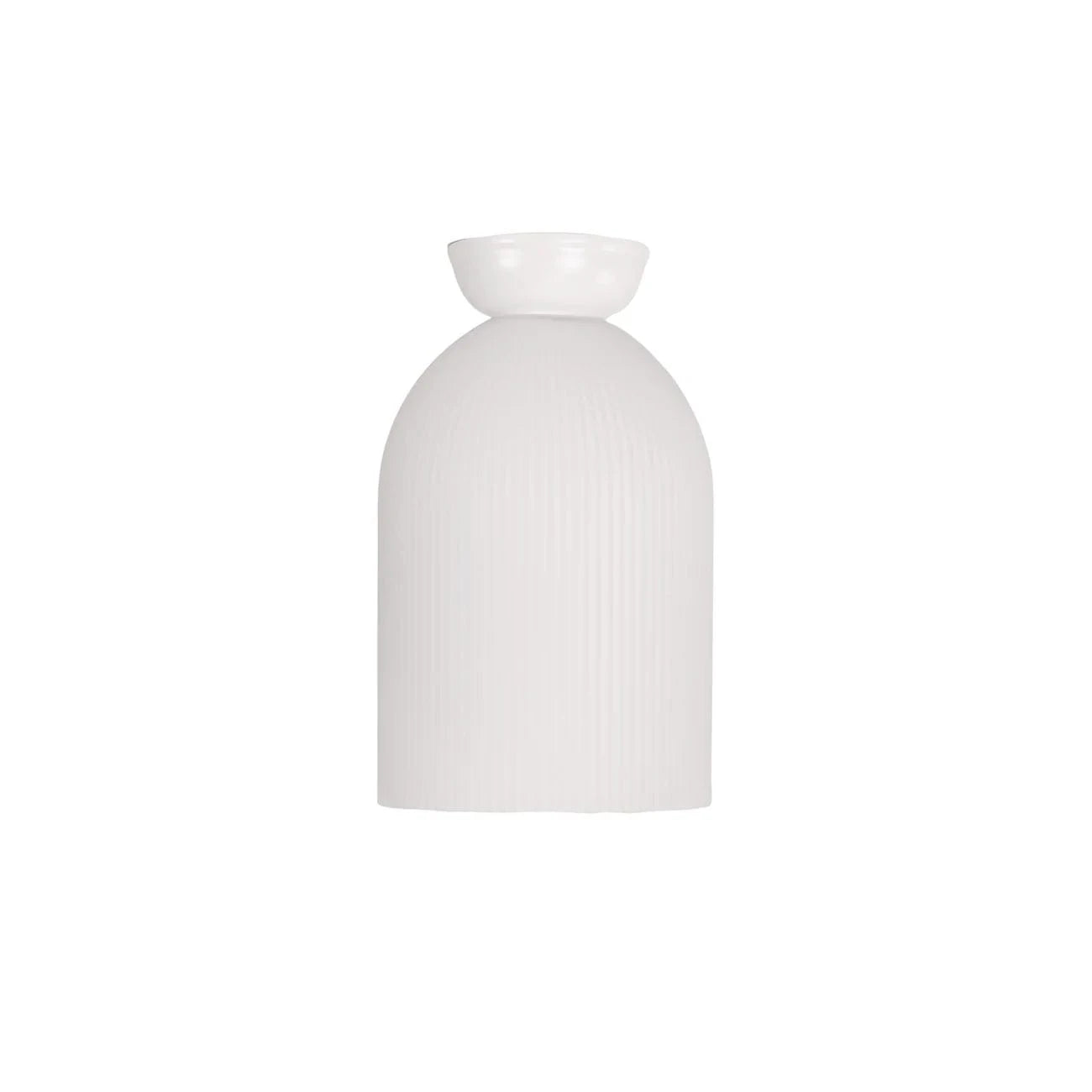 Oriel Lighting Glass Oriel Lighting Arley Ribbed Glass DIY Shade Lights-For-You OL2259WH