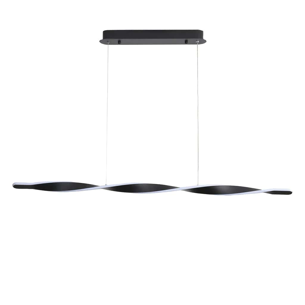 Oriel Lighting Indoor Pendants Aeon 120 LED Pendant Light Lights-For-You OL60980/120BK