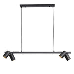 Oriel Lighting Indoor Pendants Bridge Pendant Spot Light Lights-For-You OL56013/4BK