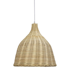 Oriel Lighting Indoor Pendants Bukit Cane Pendant Light in Natural Rattan Lights-For-You OL64304 9324879222013