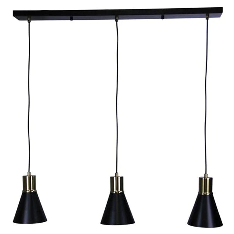 Oriel Lighting Indoor Pendants Como Bar Pendant Light 3Lt in Antique Brass or Brushed Chrome Lights-For-You OL67513AB 9324879217903