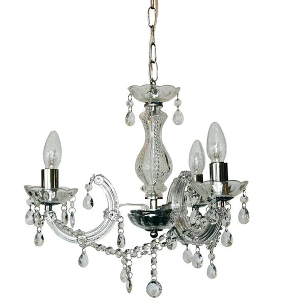 Oriel Lighting Indoor Pendants Crystal Chandelier in 3 Lights-For-You OL68710/3CL 9324879206624