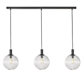 Oriel Lighting Indoor Pendants Legarno Pendant Light 3Lt Lights-For-You SL63723CL 9324879223577