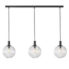 Oriel Lighting Indoor Pendants Legarno Pendant Light 3Lt Lights-For-You SL63723CL 9324879223577