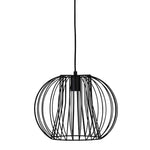 Oriel Lighting Indoor Pendants Malo 35 Wire Pendant Light Small 1Lt Lights-For-You OL68750/1BK 9324879221702