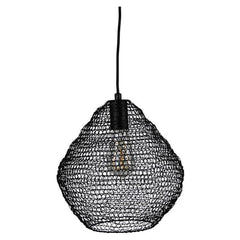 Oriel Lighting Indoor Pendants Mudag Pendant Light Medium in Black Lights-For-You OL64522BK 9324879218399