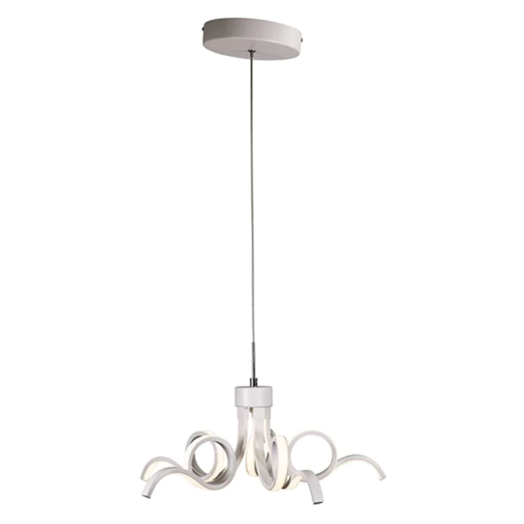 Oriel Lighting Indoor Pendants Noodle LED Pendant Light CCT 28w Black, White Lights-For-You