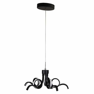 Noodle LED Pendant Light CCT 28w Black, White
