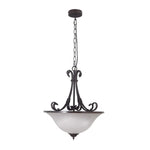 Oriel Lighting Indoor Pendants Oriel Gaston II 3LT Single Bronze Lights-For-You OL65933BZ