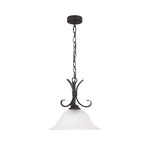Oriel Lighting Indoor Pendants Oriel Gaston II Single Bronze Traditional Lights-For-You OL65951BZ
