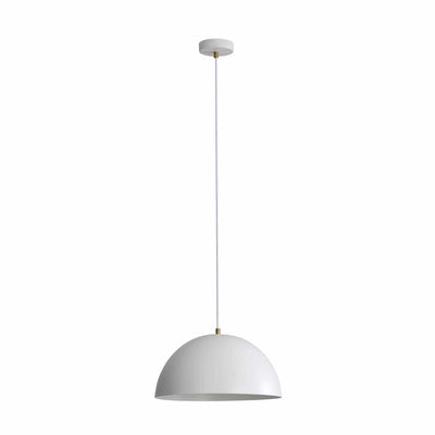 Oriel Lighting Indoor Pendants Oriel Lexi.35 Dome Pendant Light Lights-For-You OL64920/35WH