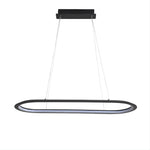 Oriel Lighting Indoor Pendants Oriel Ovale CTS LED Pendant Lights-For-You OL60860/80BK