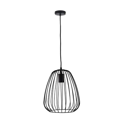 Oriel Lighting Indoor Pendants Oriel PERA.27 Metal Wire Pendant Lights-For-You OL68778/27BK