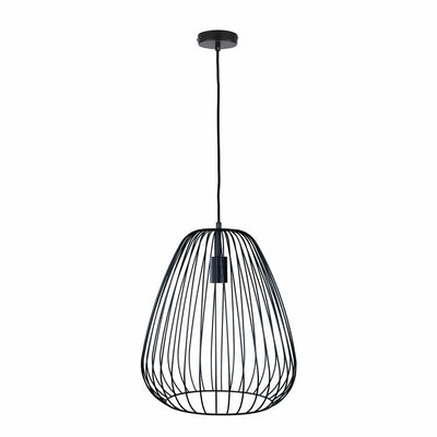 Oriel Lighting Indoor Pendants Oriel PERA.38 Metal Wire Pendant Lights-For-You OL68778/38BK