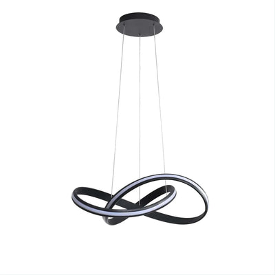 Oriel Lighting Indoor Pendants Oriel SPIRA CTS LED Pendant Lights-For-You OL60861/50BK