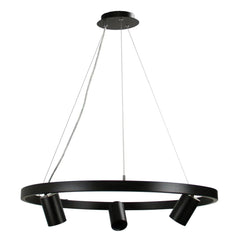 Oriel Lighting Indoor Pendants Pano Pendant Light 3Lt in Black Lights-For-You OL56093BK 9324879219969