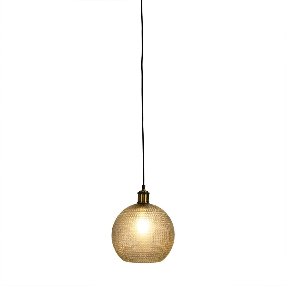 Oriel Lighting Indoor Pendants Raffy 1Lt Pendant Light in Antique Brass Lights-For-You OL62275/25AB 9324879222198