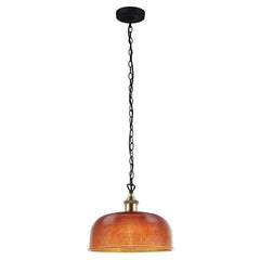 Oriel Lighting Indoor Pendants Retro Pendant Light in Clear, Amber Or Blue Lights-For-You OL62255/27AM 9324879205450