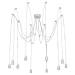 Oriel Lighting Indoor Pendants Ultra Modern 10 Light Pendant Light Lights-For-You OL69351WH 9324879207263