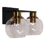 Oriel Lighting Indoor Wall Lights Clayton Indoor Wall Light 2Lt Lights-For-You OL69389/2BR 9324879224406