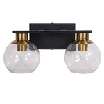 Oriel Lighting Indoor Wall Lights Clayton Indoor Wall Light 2Lt Lights-For-You OL69389/2BR 9324879224406