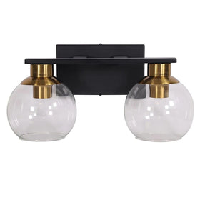 Oriel Lighting Indoor Wall Lights Clayton Indoor Wall Light 2Lt Lights-For-You OL69389/2BR 9324879224406