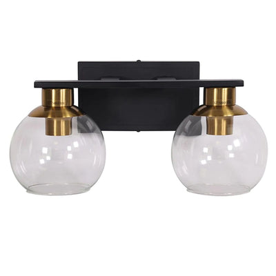 Oriel Lighting Indoor Wall Lights Clayton Indoor Wall Light 2Lt Lights-For-You OL69389/2BR 9324879224406