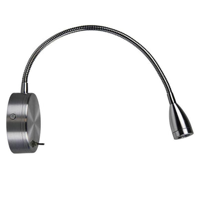 Oriel Lighting Indoor Wall Lights Flexi LED Wall Light 3w Lights-For-You UA50913BA 9324879214261