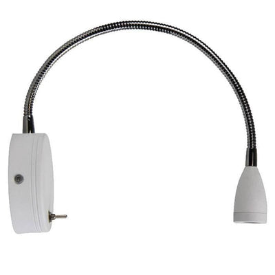 Oriel Lighting Indoor Wall Lights Flexi LED Wall Light 3w Lights-For-You UA50913WH 9324879217774