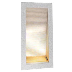 Oriel Lighting Indoor Wall Lights Linea Wall Light Recessed Lights-For-You UA4262SIL 9324879214117