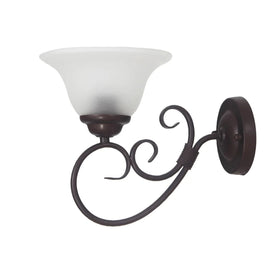 Oriel Lighting Indoor Wall Lights Oriel Gaston II Traditional Frost Lights-For-You OL65901BZ