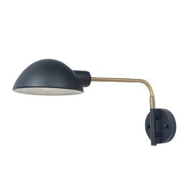 Oriel Lighting Indoor Wall Lights Oriel Klass Swing Arm Wall Light Lights-For-You OL69379BK