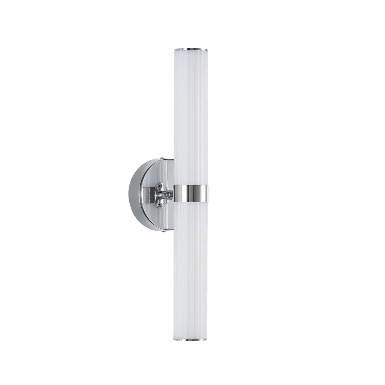 Oriel Lighting Indoor Wall Lights Oriel Lighting Sassy Chrome Ribbed Lights-For-You OL51445CH