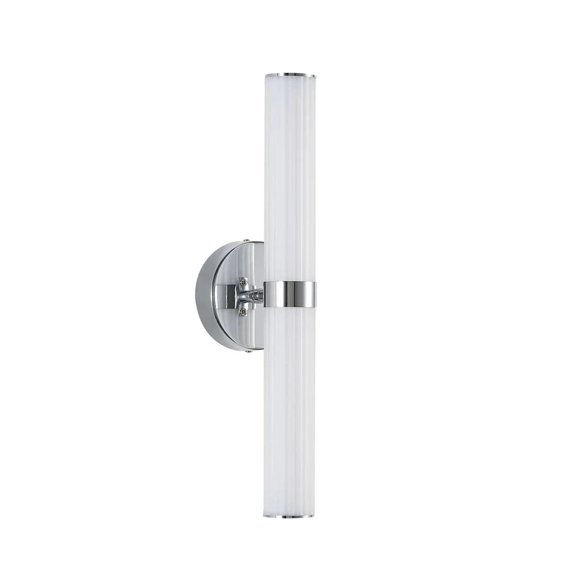 Oriel Lighting Indoor Wall Lights Oriel Lighting Sassy Chrome Ribbed Lights-For-You OL51445CH