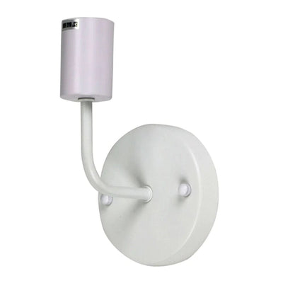 Oriel Lighting Indoor Wall Lights Pip Indoor Wall Light 1Lt in Brushed Brass, Black or White Lights-For-You OL69288WH 9324879222389