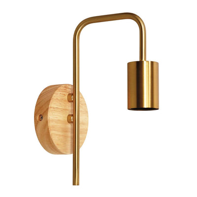 Oriel Lighting Indoor Wall Lights Scandi Indoor Wall Light in Black, White or Satin Brass Lights-For-You