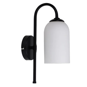 Oriel Lighting Interior Wall Lights Arlington Indoor Wall Light Lights-For-You SL63311BK 9324879223003
