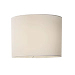 Oriel Lighting Lamp Shades Oriel Lighting 40cm Poly Cotton Drum Shade White Lights-For-You OL91961WH