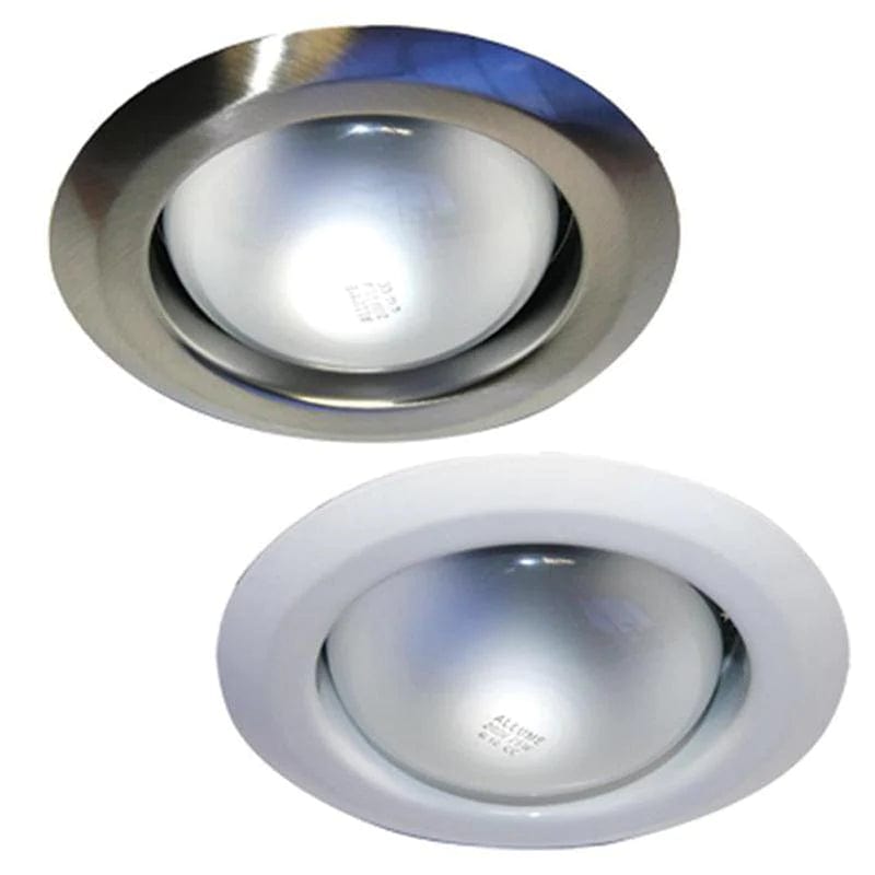 Oriel Lighting LED Downlights 85mm Project LED Downlight 100w White, Brushed Chrome LF4325WH, LF4325BCH Oriel Lighting Lights-For-You