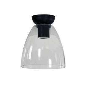 Oriel Lighting Lighting Accessories Oriel Warwick DIY Black Clear Glass Lights-For-You OL2258BK