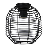 Oriel Lighting Metal Shade Eve 18 wire Retro Industrial DIY Shade Lights-For-You OL2543BK 9324879216661