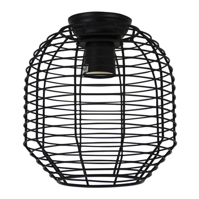 Oriel Lighting Metal Shade Eve 18 wire Retro Industrial DIY Shade Lights-For-You OL2543BK 9324879216661