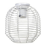 Oriel Lighting Metal Shade Eve 18 wire Retro Industrial DIY Shade Lights-For-You OL2543WH 9324879222716